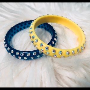 Little girl toddler rhinestone bangles Bundle